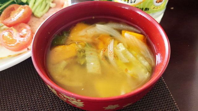 カボチャのお味噌汁.JPG