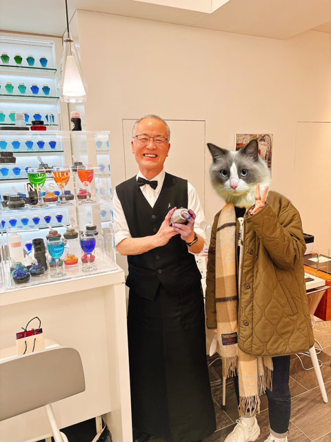 セーラー万年筆の人気インクブレンダー・石丸治さん.jpg