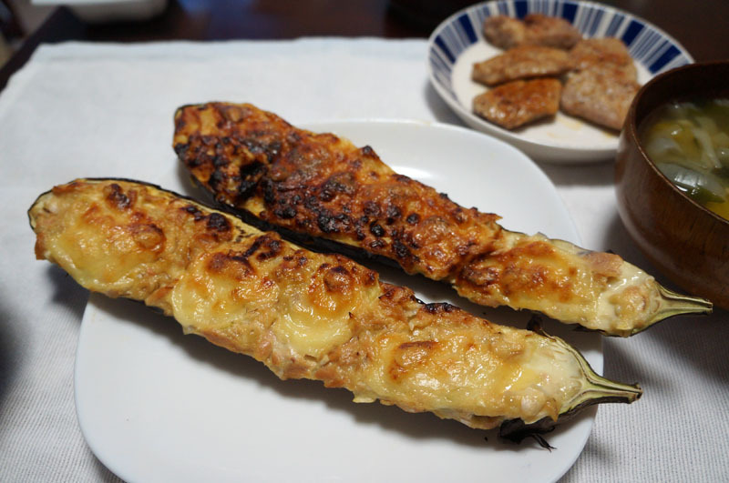 ナスのチーズ田楽.JPG