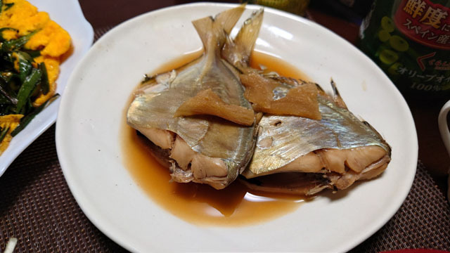 ヒラアジのお煮つけ.JPG