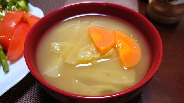 白菜とニンジンの味噌煮.JPG