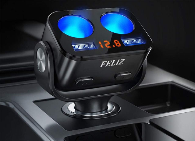 FELIZ シガーソケット USB 2連 (8).jpg